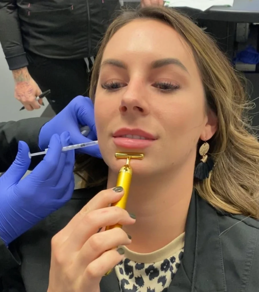 women with botox